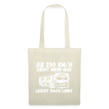 Bus Busfahrer - Stoffbeutel - Natur - Vorne