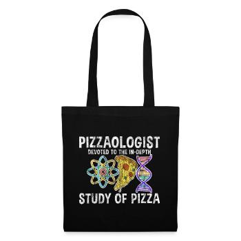 Pizzaologist, To The In-Depth Study Of Pizza 3 - Tote Bag - black - Front