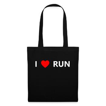Triathlon Natation Bike Run Marathon - Sac en tissu - noir - Devant