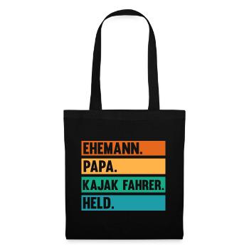 Schullehrerin Lehrerin - Stoffbeutel - Schwarz - Vorne
