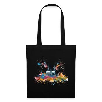 Cologne Kölle Carnival Gebützt Kölle Alaaf Jeck Party - Tote Bag - black - Front
