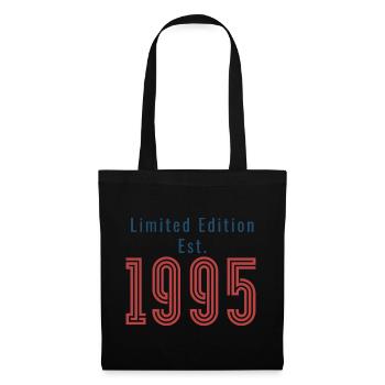 Édition limitée 1995 Anniversaire - Sac en tissu - noir - Devant