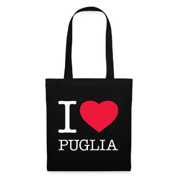 I LOVE PUGLIA Puglia Apulia - Tote Bag - black - Front