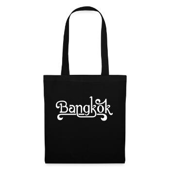 Bangkok - Sac en tissu - noir - Devant