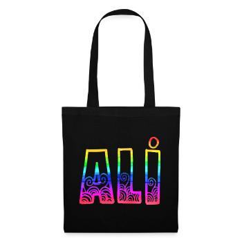 Ali R's Rainbow - Tote Bag - black - Front