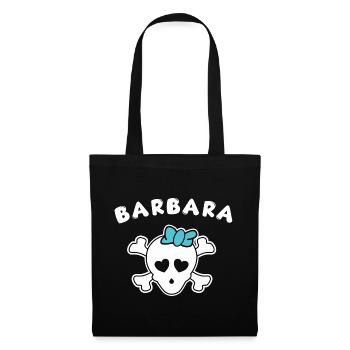 Pirate Anne Design pour les filles et les femmes - Sac en tissu - noir - Devant