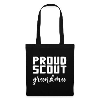 Proud Scout Grandma - Tote Bag - black - Front