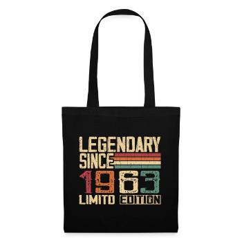Original 1963 Vintage Birthday Gift 1963 - Tote Bag - black - Front
