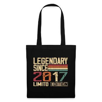 Original 2017 Vintage Birthday Gift 2017 - Tote Bag - black - Front