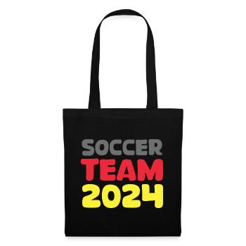 Tournoi des fans de football de l’équipe d’Allemagne 2024 - Sac en tissu - noir - Devant