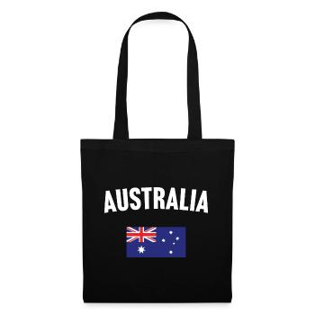 Australia Flag - Tote Bag - black - Front