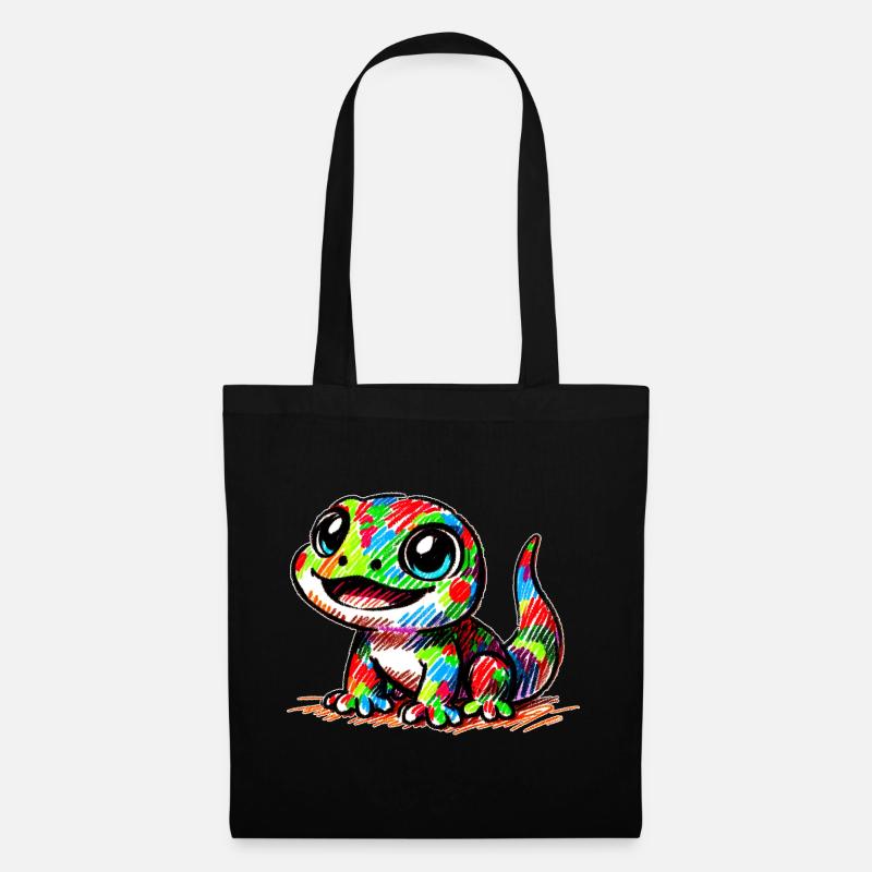 Gecko - Tote Bag - black