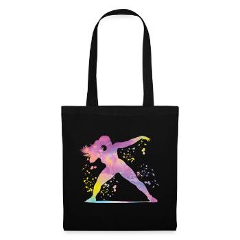 Lanceur de poids Colorsplash Lancer de poids - Sac en tissu - noir - Devant