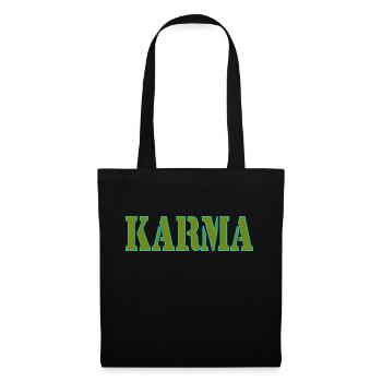 KARMA - Tote Bag - black - Front