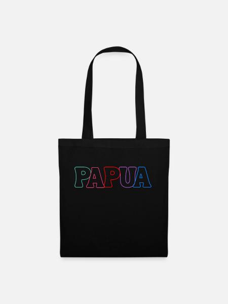 Papua Indonesia - Tote Bag - black