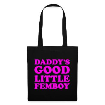 Daddy's Good Little Femboy - Tote Bag - black - Front
