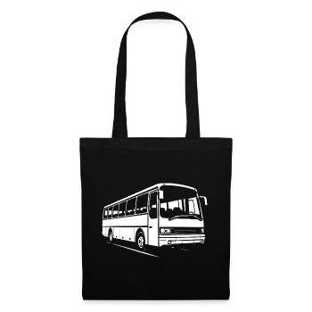 Entraîneur longue distance à l’ancienne - Sac en tissu - noir - Devant