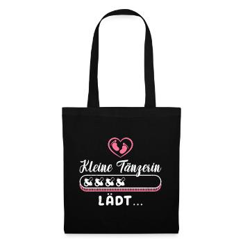 Soon Mom LITTLE DANCER INVITES Expectant Mother - Tote Bag - black - Front