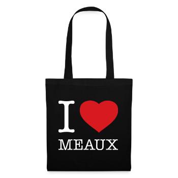 I love Meaux - Tote Bag - black - Front