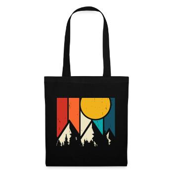 Hiking Hiker Mountaineer Gift - Tote Bag - black - Front