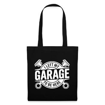 J’ai quitté mon garage devis mécanicien - Sac en tissu - noir - Devant