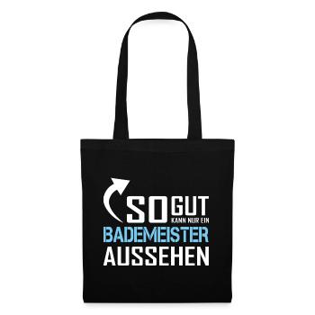 Seul un sauveteur peut avoir l’air aussi bien - Sac en tissu - noir - Devant