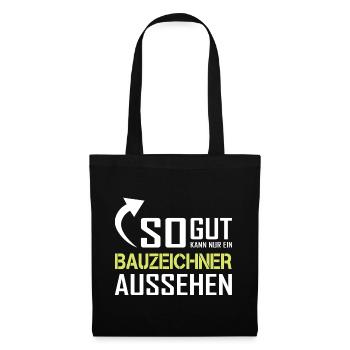 Seul un dessinateur peut être aussi beau - Sac en tissu - noir - Devant