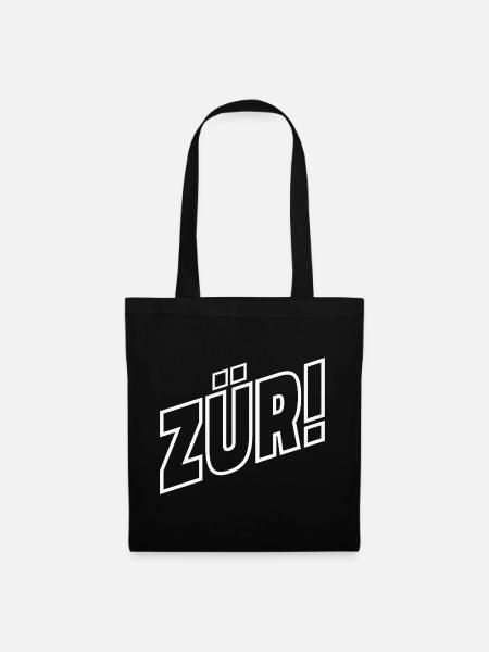 Zurich - Tote Bag - black