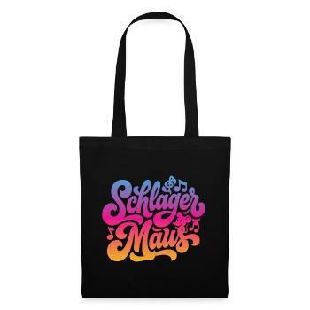 Schlager Maus - Schlagermaus - Schlagermusik - Tote Bag - black - Front