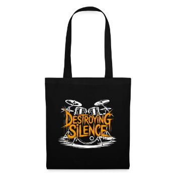 Drummer Drumset Design - Tote Bag - black - Front