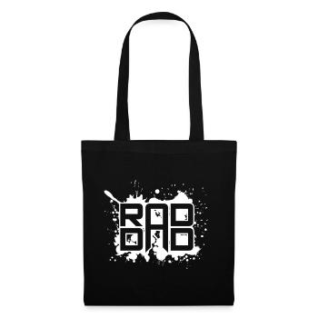 Rad Dad Père Style Rétro Vintage Style Cadeau - Sac en tissu - noir - Devant