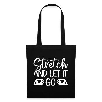 Pilates Enthusiasts Stretch & Let It Go Pilates - Tote Bag - black - Front