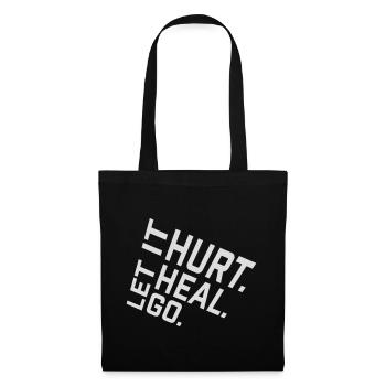 Let It Hurt Let It Heal Let It Go Inspirational - Tote Bag - black - Front
