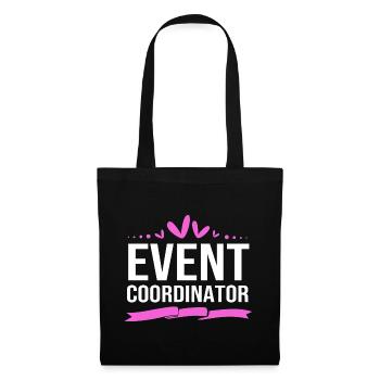 Event Planer - Stoffbeutel - Schwarz - Vorne