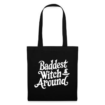 Baddest Witch Around - Stoffbeutel - Schwarz - Vorne