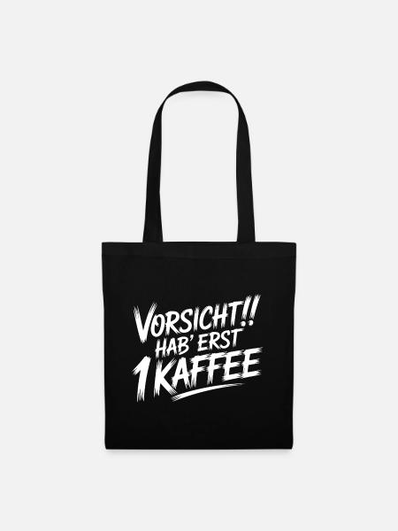 Morgenmuffel Kaffee - Stoffbeutel - Schwarz