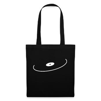 Vinyl Record - Tote Bag - black - Front