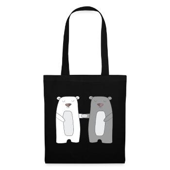Bears - Tote Bag - black - Front