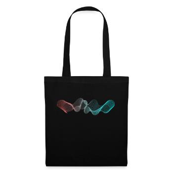 pink Turquoise - Tote Bag - black - Front