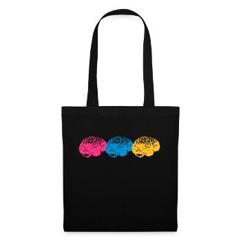 Brains - Tote Bag - black - Front