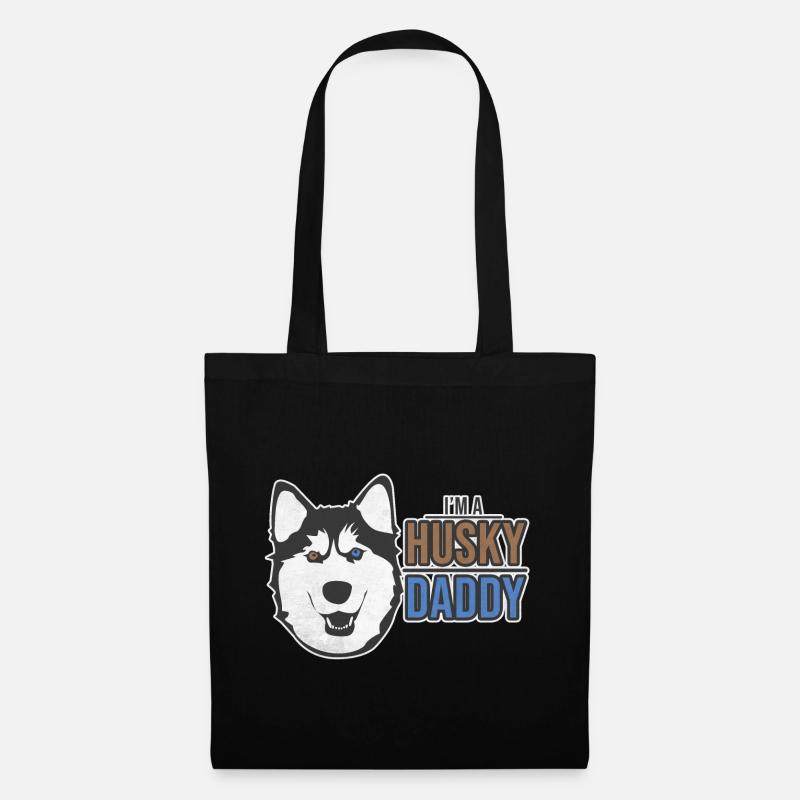 husky - Tote Bag - black