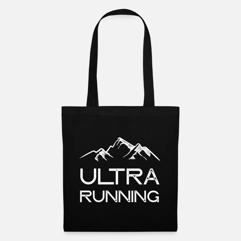 Ultra Running - Stoffbeutel - Schwarz