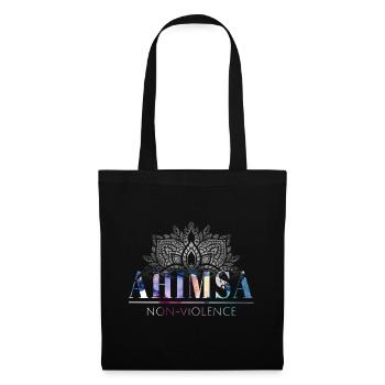 AHIMSA - Sac en tissu - noir - Devant