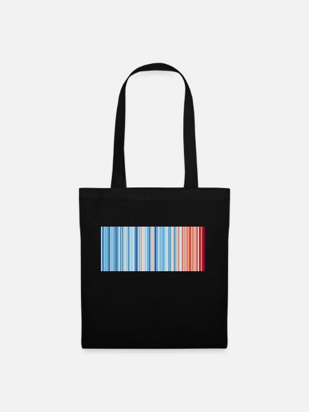 Réchauffement climatique - Sac en tissu - noir