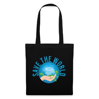 Save the World - Tote Bag - black - Front