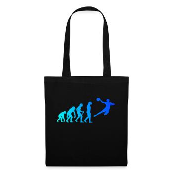 Handball Evolution Enfants Joueurs de handball Hommes D - Sac en tissu - noir - Devant
