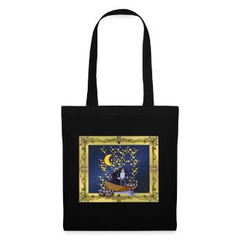 Starry Sky Fantasy Warrior Mystiquement Magique - Sac en tissu - noir - Devant