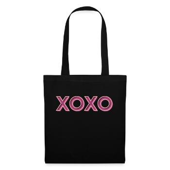 XOXO - Stoffbeutel - Schwarz - Vorne