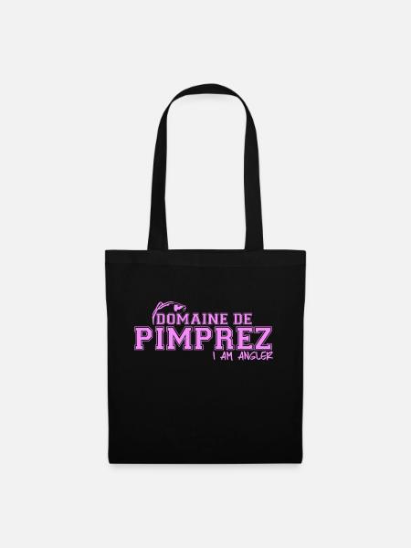 Pimprez Rose - Sac en tissu - noir