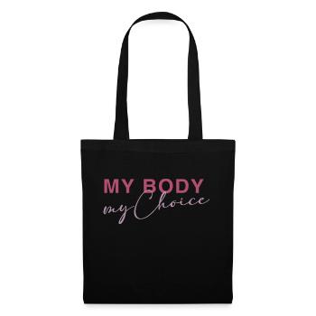 My Body - My Choice - Tote Bag - black - Front